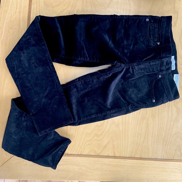 Ann Taylor Loft velvet pant - Picture 3 of 4